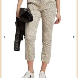 PAIGE Women's Mayslie Cheetah Animal Print Jogger Pants - Size 33